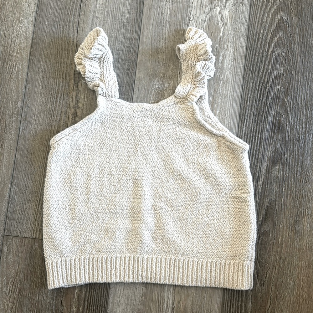 Rylee & Cru girls knit tank EUC